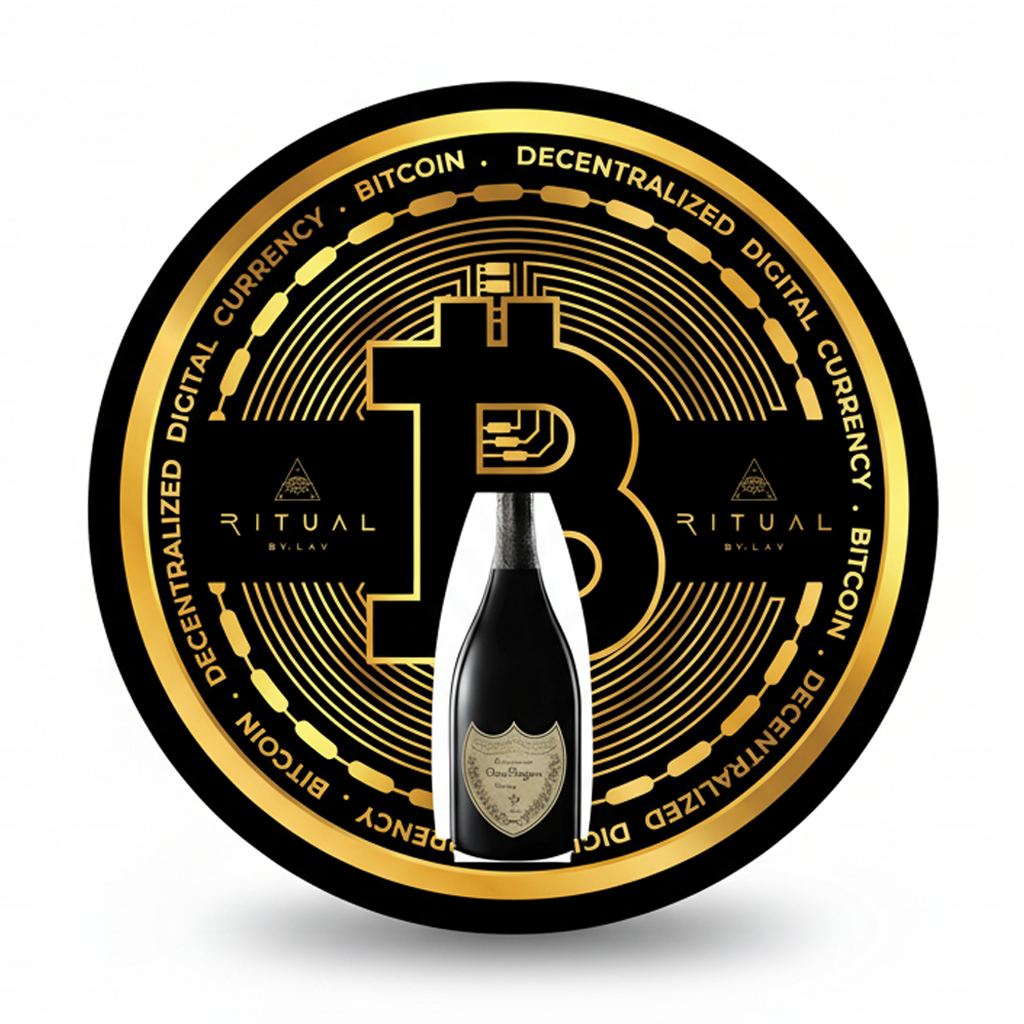 Bitcoin LED Bottle Presenter