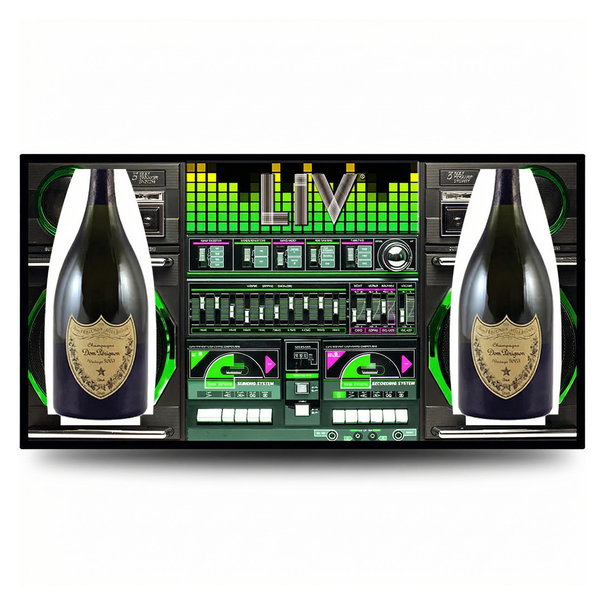 Boombox LED Bottle Presenter
