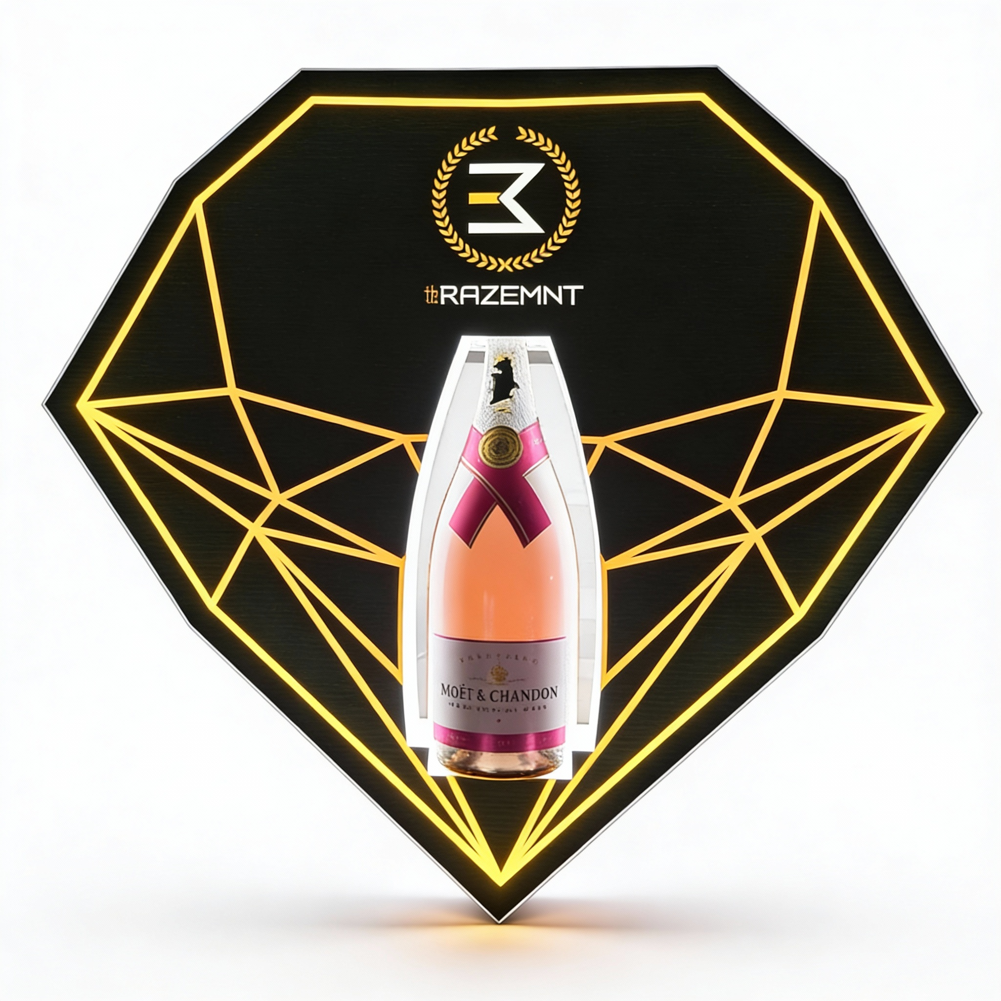 Diamond LED Bottle Presenter