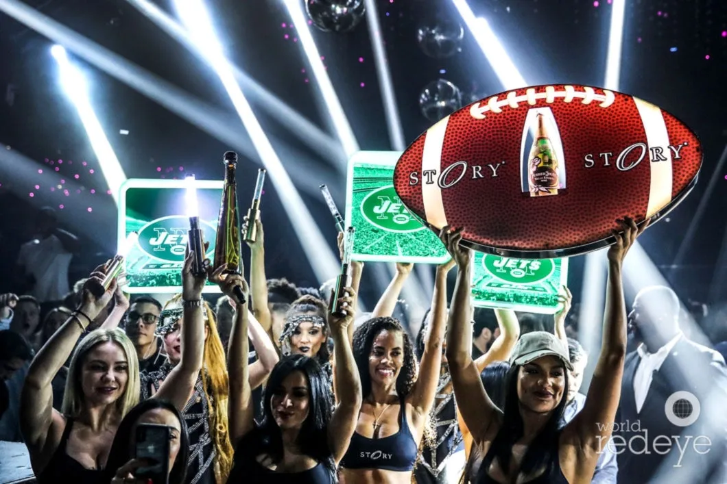 Click to enlarge Football LED Bottle Presenter