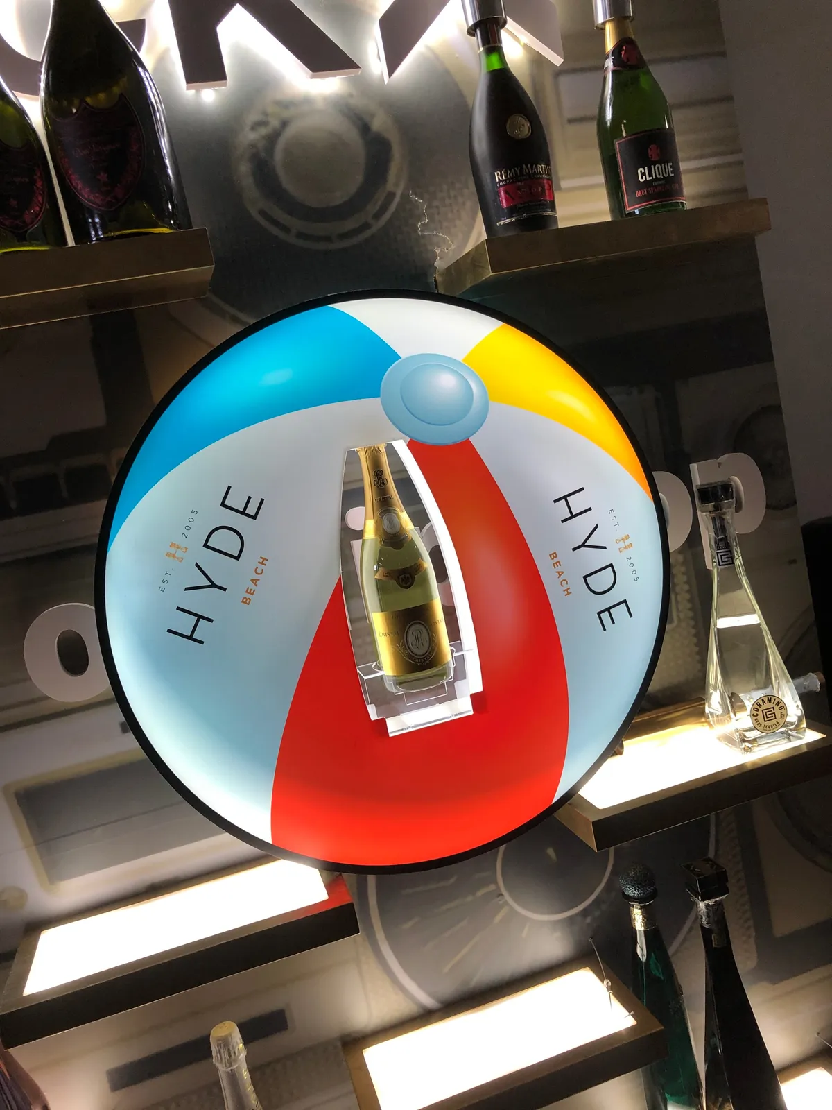 Interchangeable Ball LED Bottle Presenter