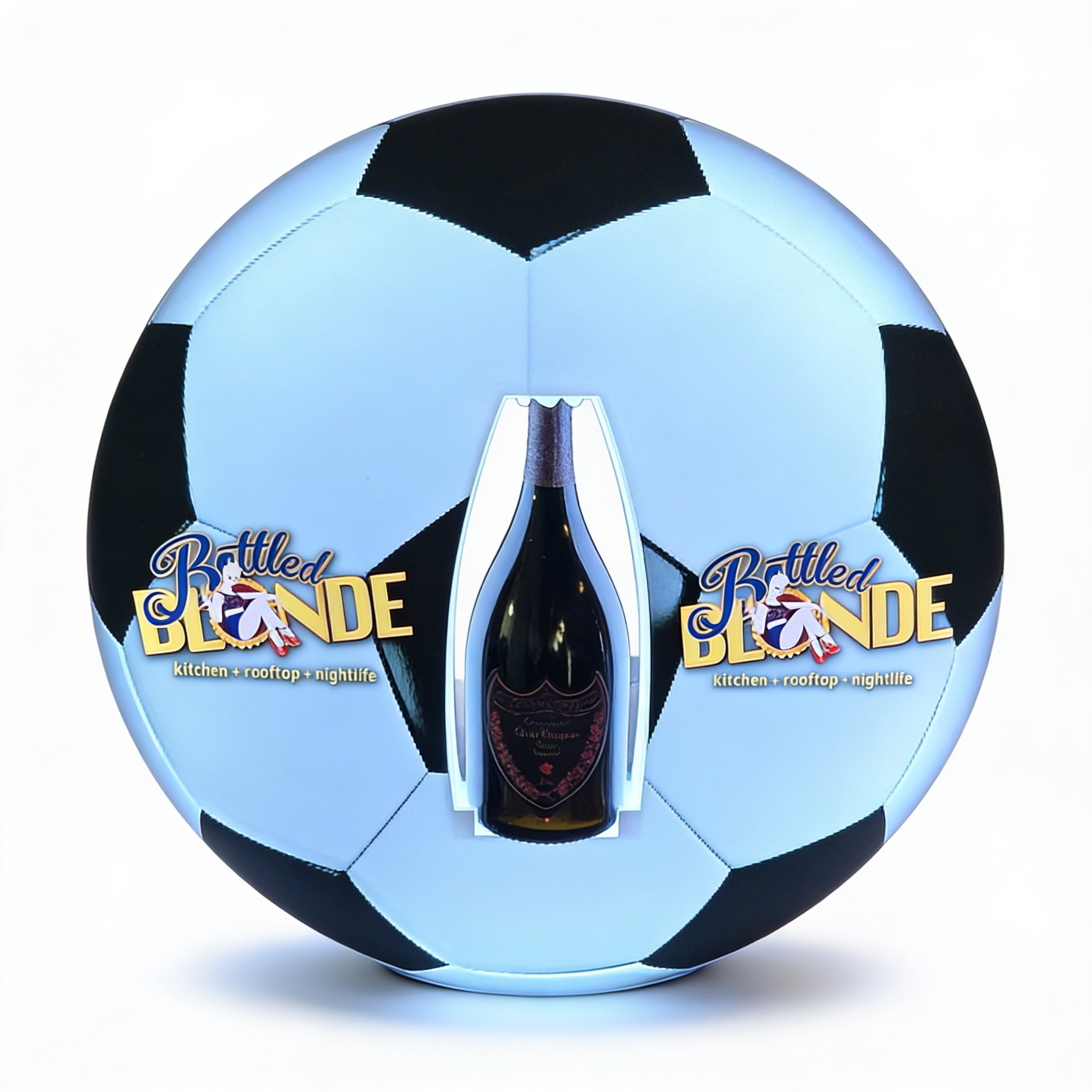 Interchangeable Ball LED Bottle Presenter