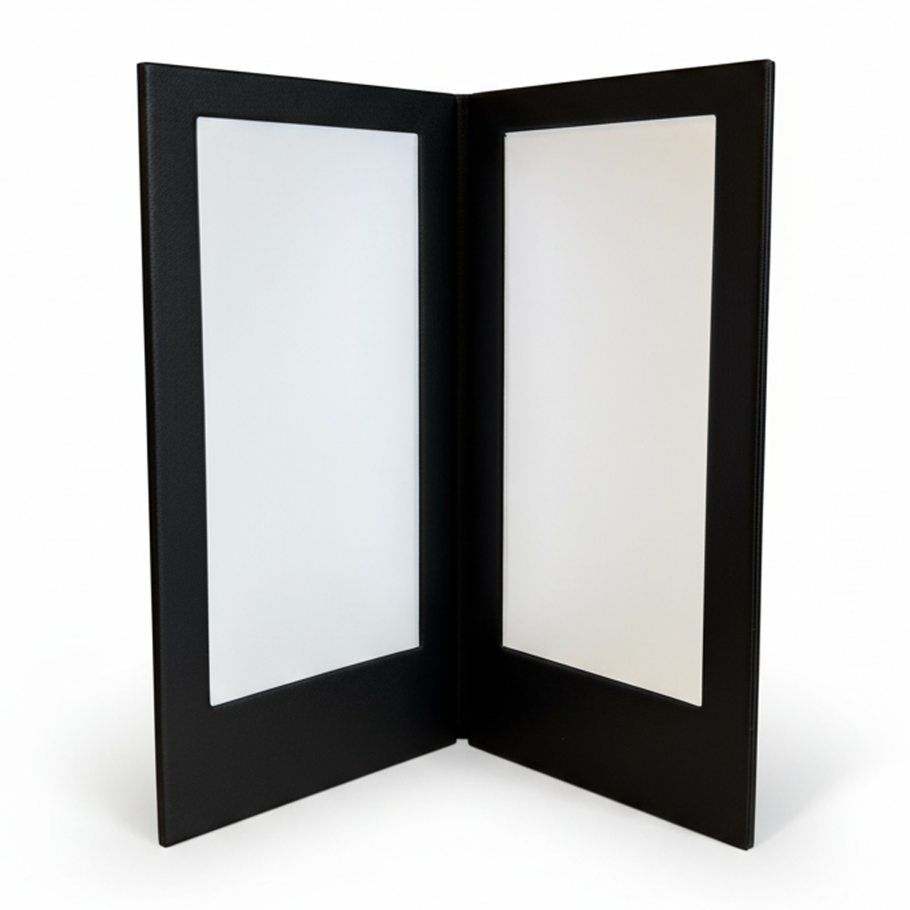 LED Backlit Menu Books