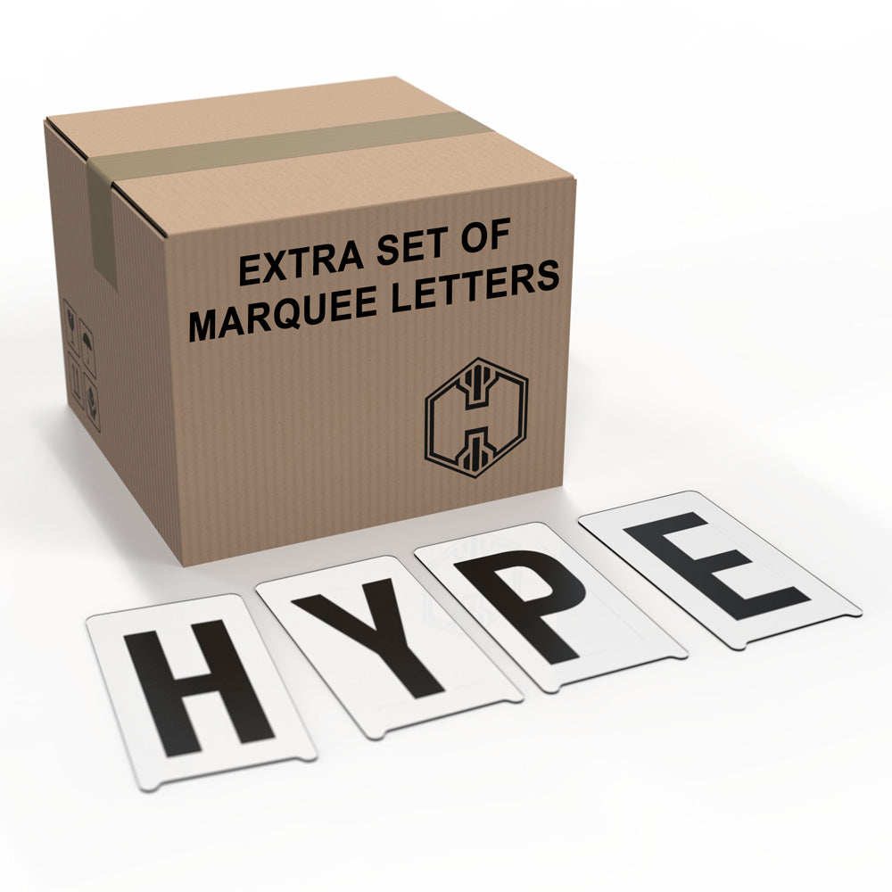 Marquee Sign Letters (Full A–Z Set)