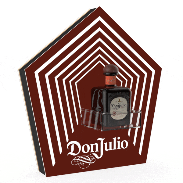 Click to enlarge Pentagon LED Bottle Presenter