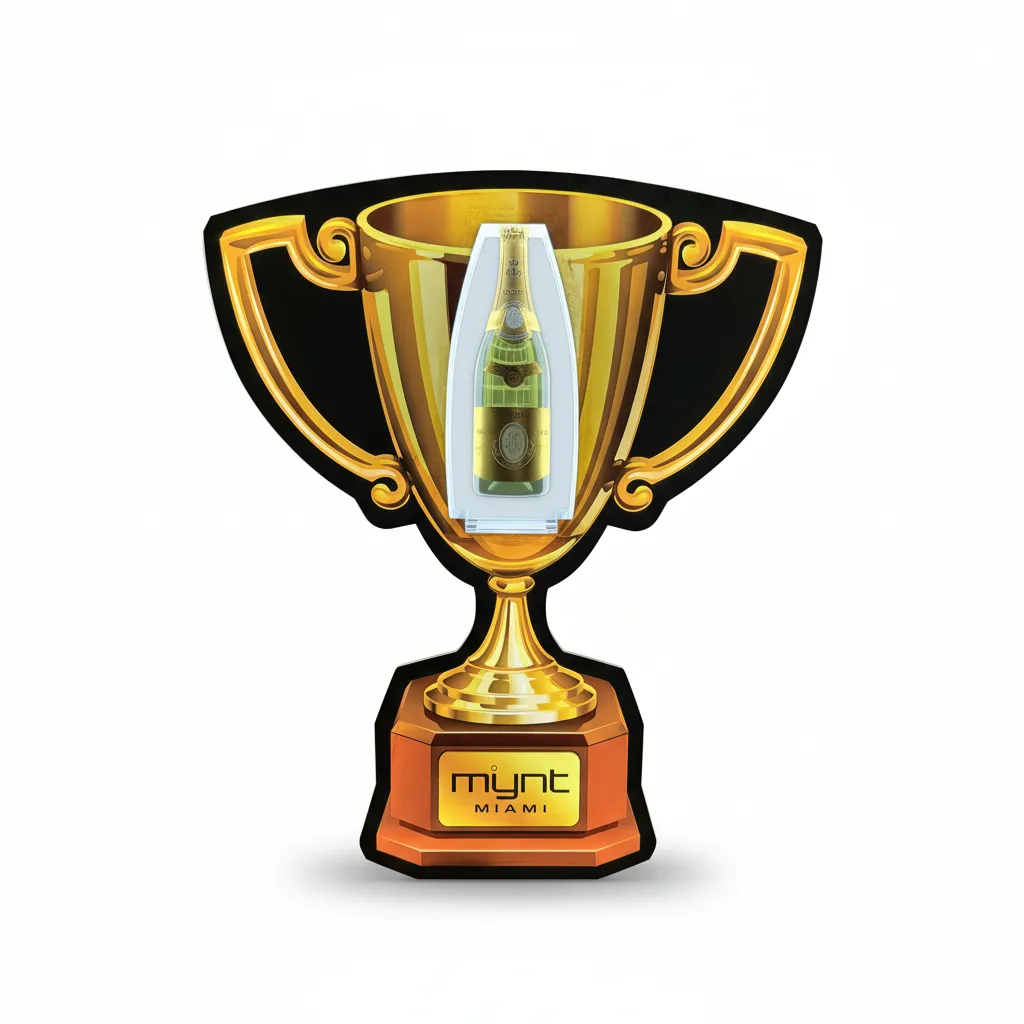 Click to enlarge Trophy LED Bottle Presenter