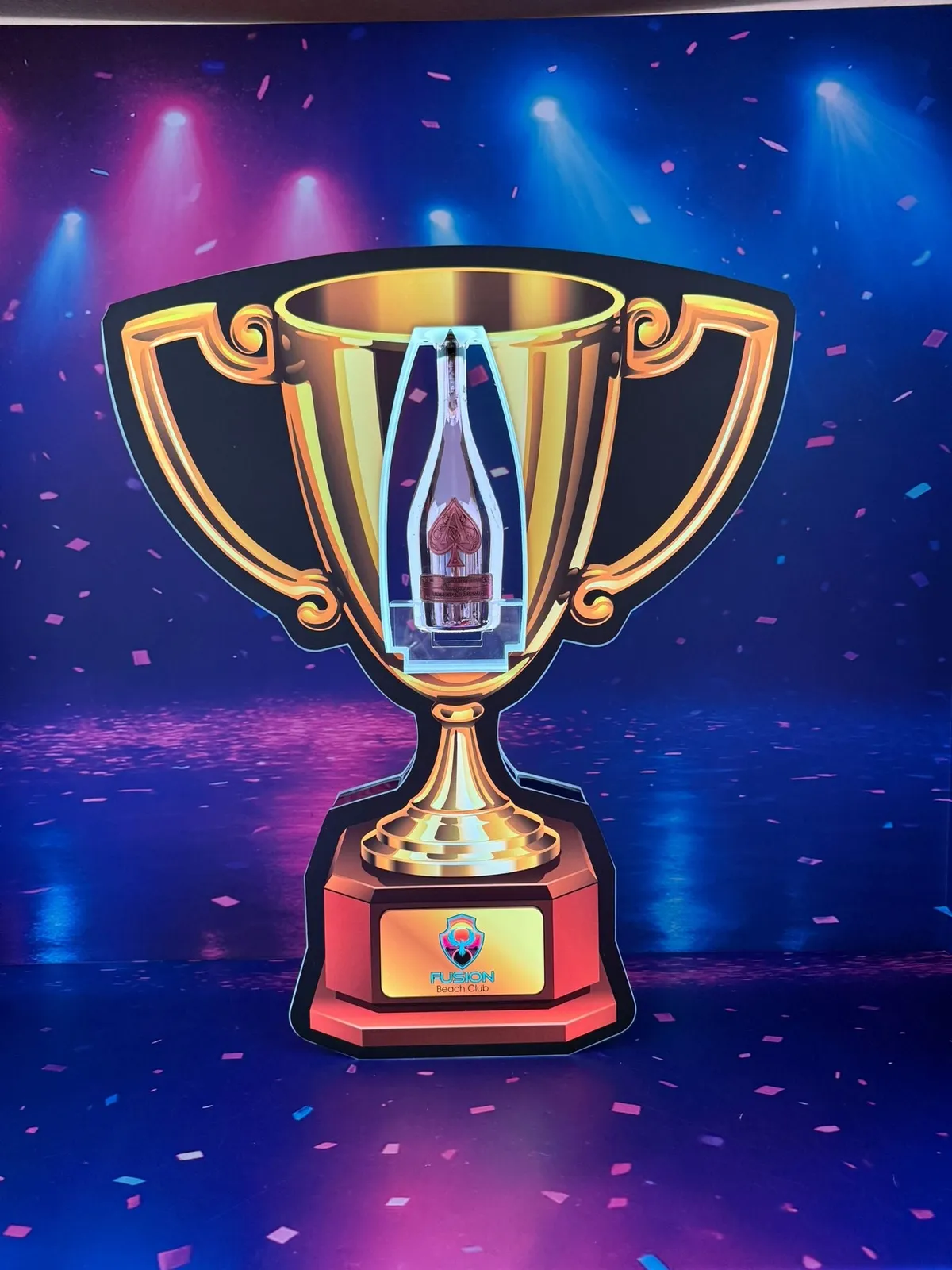 Click to enlarge Trophy LED Bottle Presenter
