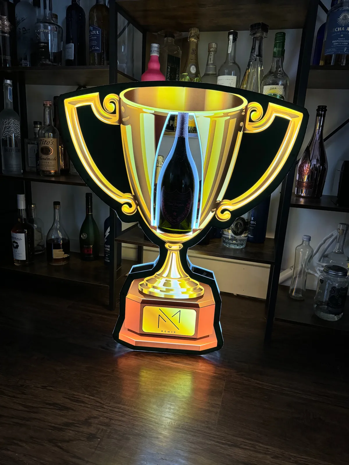 Click to enlarge Trophy LED Bottle Presenter