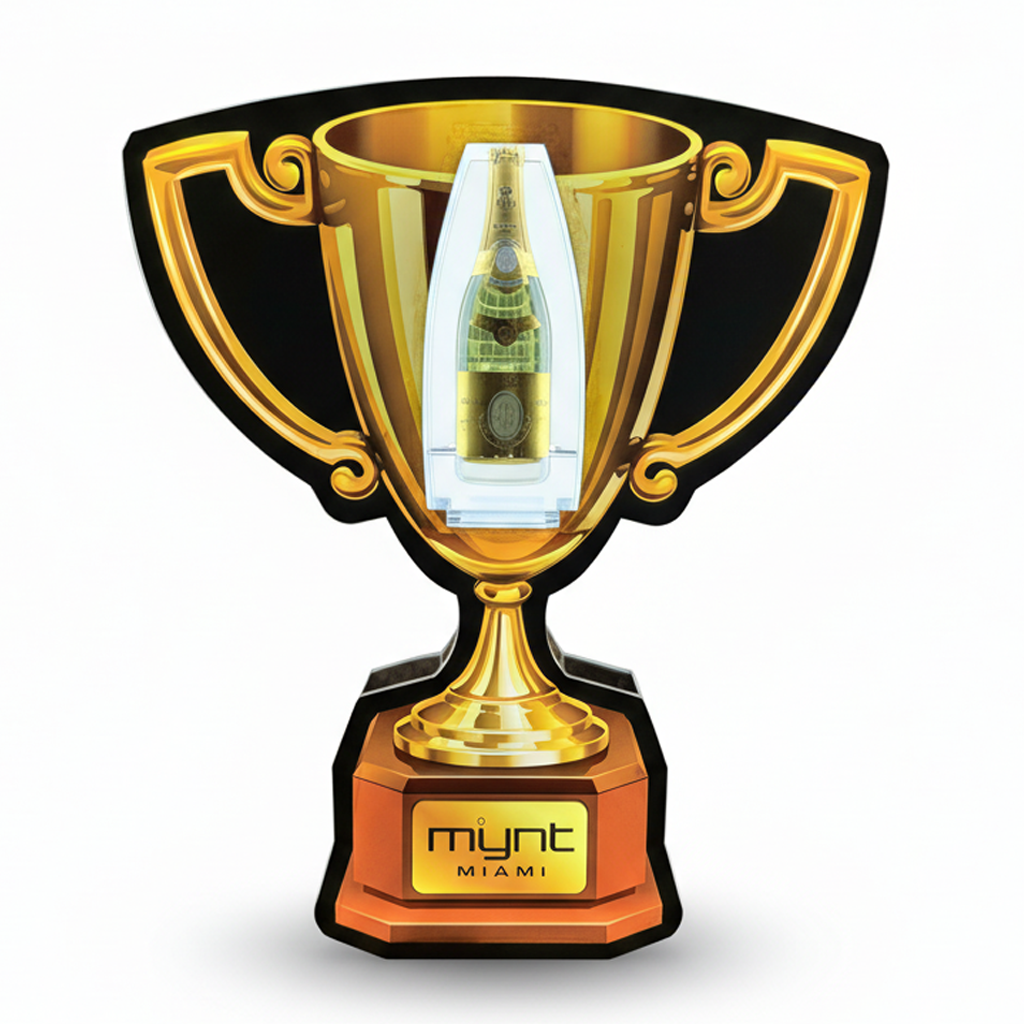 Trophy LED Bottle Presenter
