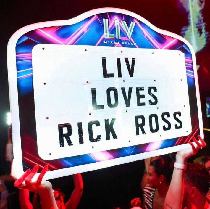 Custom LED Marquee Sign — Light-Up Bottle Service Sign