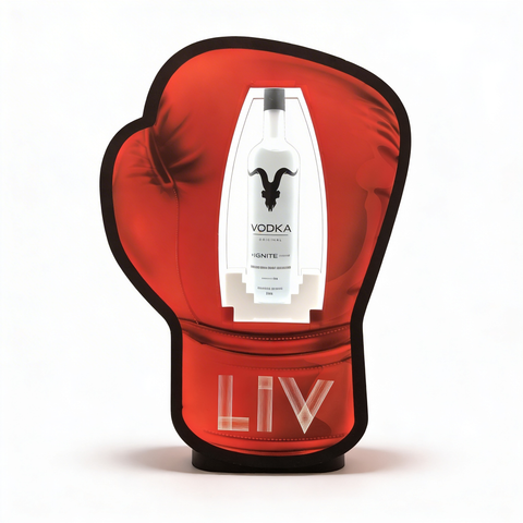 Boxing Glove LED Bottle Presenter