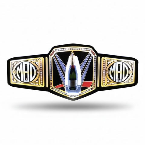 Championship Belt LED Bottle Presenter