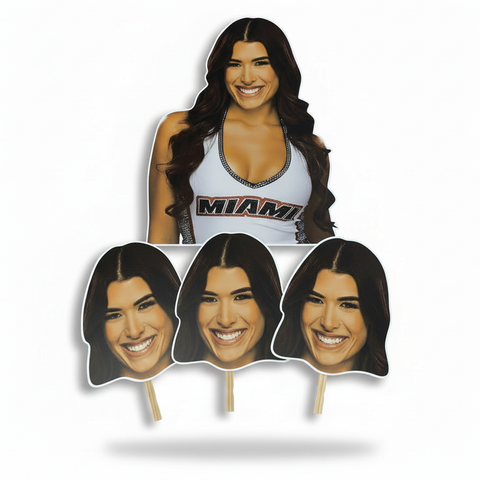 Face Foamboard Cutouts Package