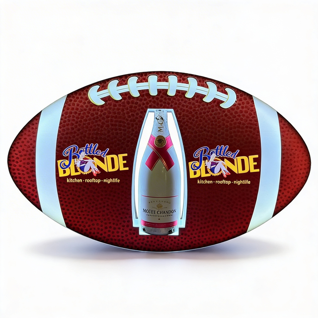 Football LED Bottle Presenter