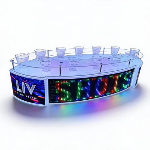 LED Digital Shot Tray