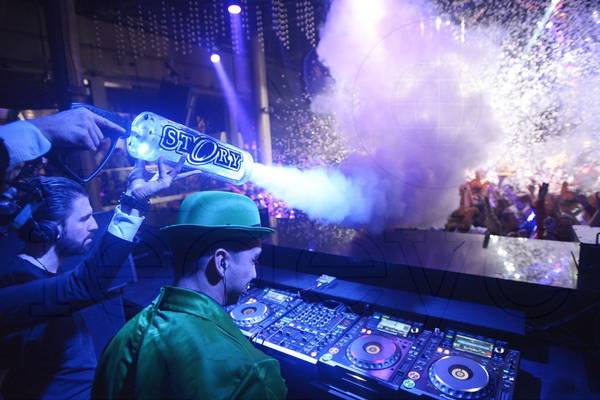 Hypemakerz signs in a premium venue