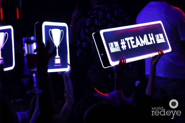 Hypemakerz signs in a premium venue